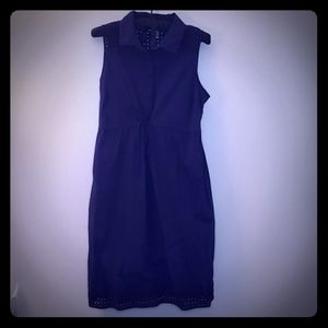 Motherhood Navy Maternity Dress, M